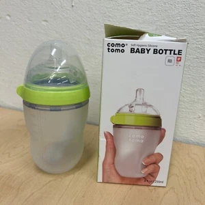 Comotomo Baby Bottle Green 8 fl oz - Picture 1 of 1