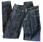 Colombian Style Women?S Levanta Pompis Stretch Blue Jeans Size 7 Blue Pre-Owned