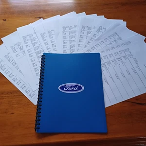 FORD DEALERS AUSTRALIA LIST 1992.VERY RARE. - Picture 1 of 5