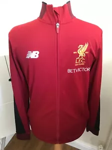 New Balance Liverpool FC Home Training TrackSuit Top Medium 125year anniversary - Picture 1 of 10