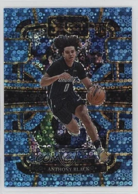 2023 Select Concourse Light Blue Disco Prizm 53/99 Anthony Black #71 Rookie RC - Image 1 of 3