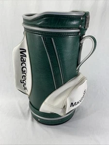 MacGregor 1997 Mini Novelty Golf Bag 20" Tall Trash Can Green White Made in USA - Picture 1 of 10