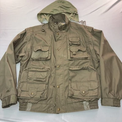 Cabelas Caza y Pesca De Colección Franela Forrada Chaqueta con Capucha Hombre’s L Foto 1 de 4