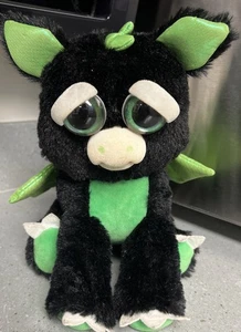 Feisty Pets Drache Plüsch Fabio Flamefart schwarz grün 2017 Plüsch selten 9 Zoll Gamestop - Bild 1 von 4