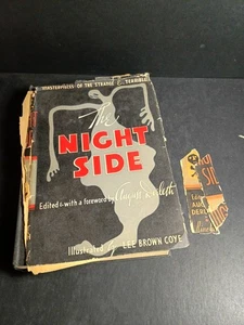August Derleth / Night Side Masterpieces of the Strange & Terrible 1st ed 1947 - Picture 1 of 14