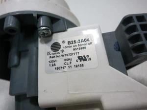 Maytag OEM Genuine Hanyu Washer Drain Pump W10717777 Whirlpool Kenmore B25-3A04 - Picture 1 of 4