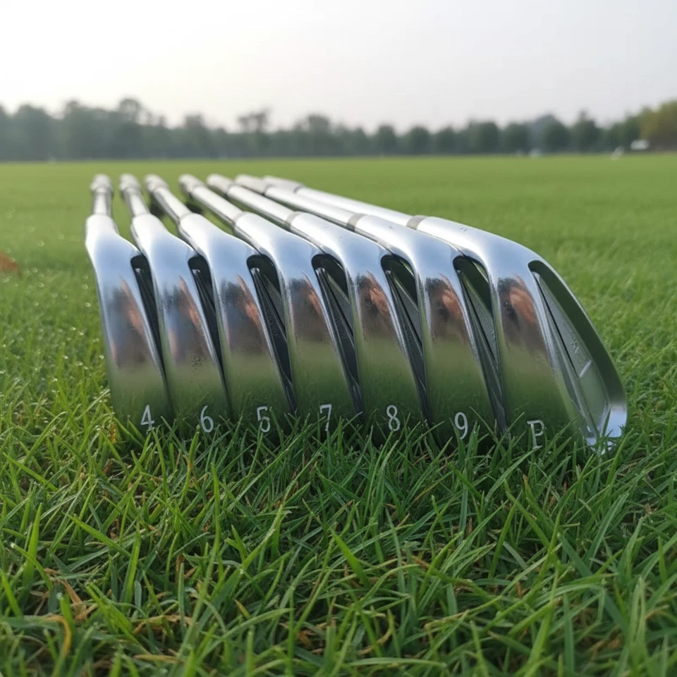 Mizuno JPX-923 Hot Metal Iron Set - Silver - Image 1 of 4