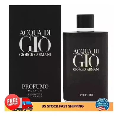 Giorgio Armani Aqua di Gio Profumo 香水 125 毫升 / 4.2 盎司 全新未拆封 — 第 1/3 张图片