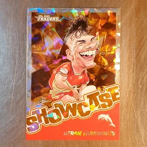 2025 NRL Traders Bronze Showcase Card SB06 Herbie Farnworth Redcliffe Dolphins - Picture 1 of 2