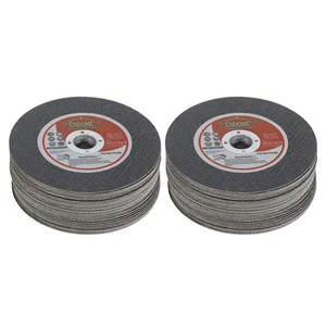 4"x1/16"x5/8" Cut Off Wheels For Cutting Ferrous Metals & Stainless Steel 50 Pcs - Picture 1 of 9