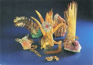 Brazilian Flora Sculpture Vintage Postcard - Picture 1 of 2