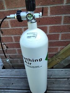 air gun charging bottle.very good condition  never been outside