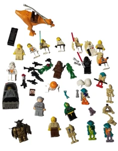 Lote de Lego Minifigura Star Wars, Marte, Espacio, ¿TONE TONELADA Chewbacca Darth Vader? - Imagen 1 de 14