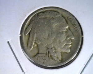 1925 buffalo nickel (50-352 4m3) - Picture 1 of 2