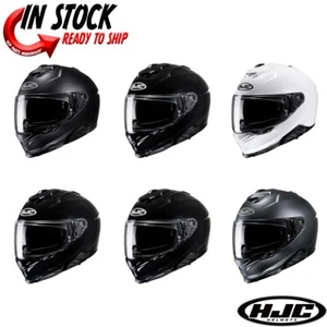 2023 HJC i71 SOLID & SEMI-FLAT FULL FACE HELMET - PICK SIZE & COLOR - Picture 1 of 13