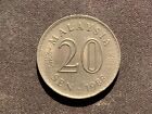 Malaysia Bank Negara 1988 Twenty Sen 20 Coin