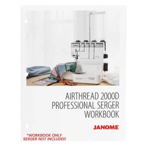 Janome Workbook for AT2000D Serger - Picture 1 of 1