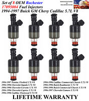 8Pcs Fuel Injectors 17095004 For 1994-1996 Chevrolet Impala ss Caprice  5.7L V8
