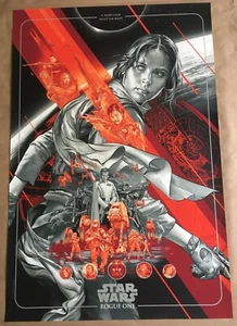 Rogue One - Martin Ansin | Numbered Mondo Screen Print Poster 24"x36" - Picture 1 of 8