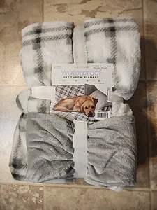 Dog Waterproof Blanket Pet Cat & Furniture Protector 60x70in Fluffy Soft - Picture 1 of 3