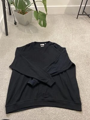 Callaway Golf Sweater Mens Large Pullover Round Neck Knit Long Sleeve Black - Image 1 of 4