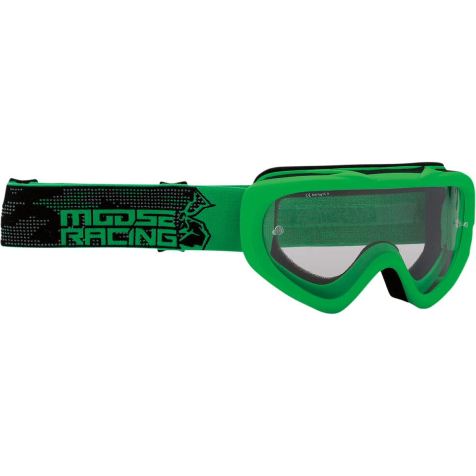 Gafas Moose Racing Youth Qualifier (verde agroide - lente transparente) Foto 1 de 1