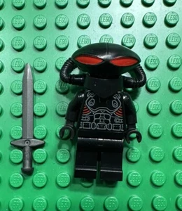 LEGO DC Comics Black Manta Minifigure Black Helmet sh526 76095 - Picture 1 of 2