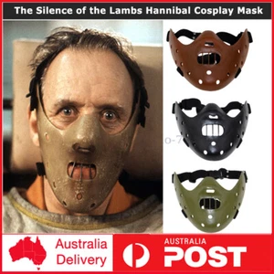El silencio de los corderos Aníbal Cosplay Máscara utilería Mascarada Ropa de fiesta - Imagen 1 de 17