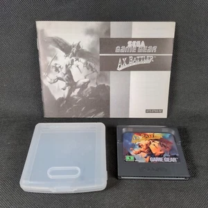 Ax Battler Cartridge & Manual (Sega Game Gear) Tested & Working - Picture 1 of 6