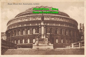 R354896 Royal Albert Hall Kensington London. Post Card. 1927