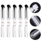  100 Pcs Perfume Test Tube Bottle Eye Dropper Clear Container with Lid Glass