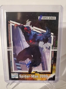 😄2024 UD MARVEL RENDITIONS SPIDER-MAN IMPEL AUTO /35 SPIDER-MAN 2099 - Picture 1 of 2