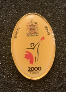 Senate 2000 Canada Coat Of Arms Canadian Political Politics Lapel Pin - SP6 - Picture 1 of 3