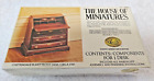 House Of Miniatures Chippendale Slant Front DESK Dollhouse Kit 40042 NEW Sealed