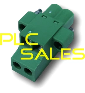 Siemens A5E02717632 SIMATIC MP377 IPC477 Conector de alimentación de 2 pines Enchufe *NUEVO* - Imagen 1 de 3