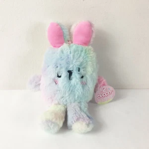 A122 Blippo Pastel Rainbow Easter Bunny Plush 10" Stuffed Toy Lovey - Picture 1 of 3