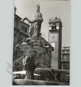 ANCIENT SQUARE in VERONA, ITALY 1950s MEDIEVAL Architecture VTG Press Photo - Picture 1 of 2