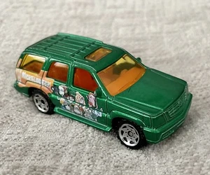 Matchbox Green Cadillac Escalade Nickelodeon Cartoons 2002 Diecast 1:64 - Picture 1 of 9
