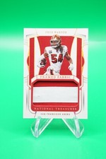 2022 National Treasures Framed Fabric Holo Gold SSP #1/10 Fred Warner R6220J