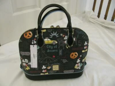 Cartera DISNEY DOONEY and & BOURKE Nueva York MICKEY MINNIE MOUSE NUEVA CON ETIQUETAS Foto 1 de 4