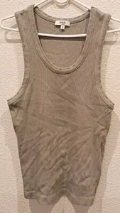 AGOLDE Tank Top Gray Ribbed Women’s Size XLarge - Picture 1 of 3