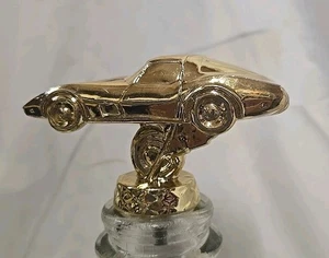 Vintage Gold Tone Metal Classic Car Auto Show Award Trophy Topper Engraved 1979 - Picture 1 of 10