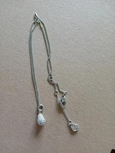 Swarovski Kette Mit Tropfen Anhänger - Bild 1 von 5