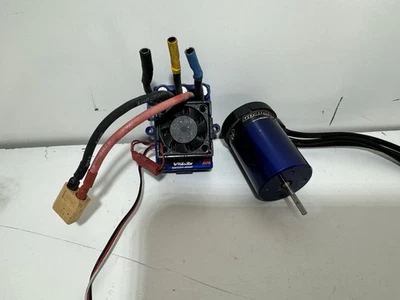 Traxxas VXL-3s Velineon Бесщеточный Мотор и Комбинированный ESC Б/у Хорошее Состояние Протестировано - Изображение 1 из 4