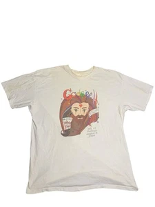 Vtg 90s GODSPELL Gospel Musical Concert T Shirt XL Stains - Picture 1 of 11