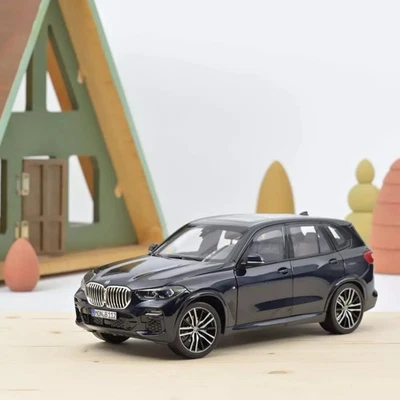 NOREV 183283 1/18 BMW X5 2019 Blu Metallizzato Modello Auto Diecast - Immagine 1 di 4
