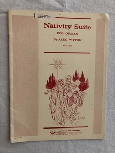 Nativity Suite for Organ Songbook by Alec Wyton (Harold Flammer Publishers) - Picture 1 of 4