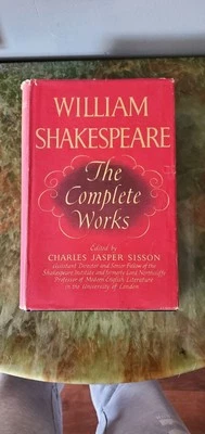 Shakespeare Complete Works 1950s Odhams Press – Gift Copy w/ Signatures 1958 - Image 1 of 4
