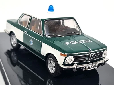 Ixo 1/43 - BMW 2002 1972 Policía Policía Diecast Model Car Foto 1 de 4
