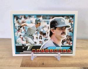 1989 Topps Big Card Don Mattingly Yankees #50 Vintage Baseball - Bild 1 von 3